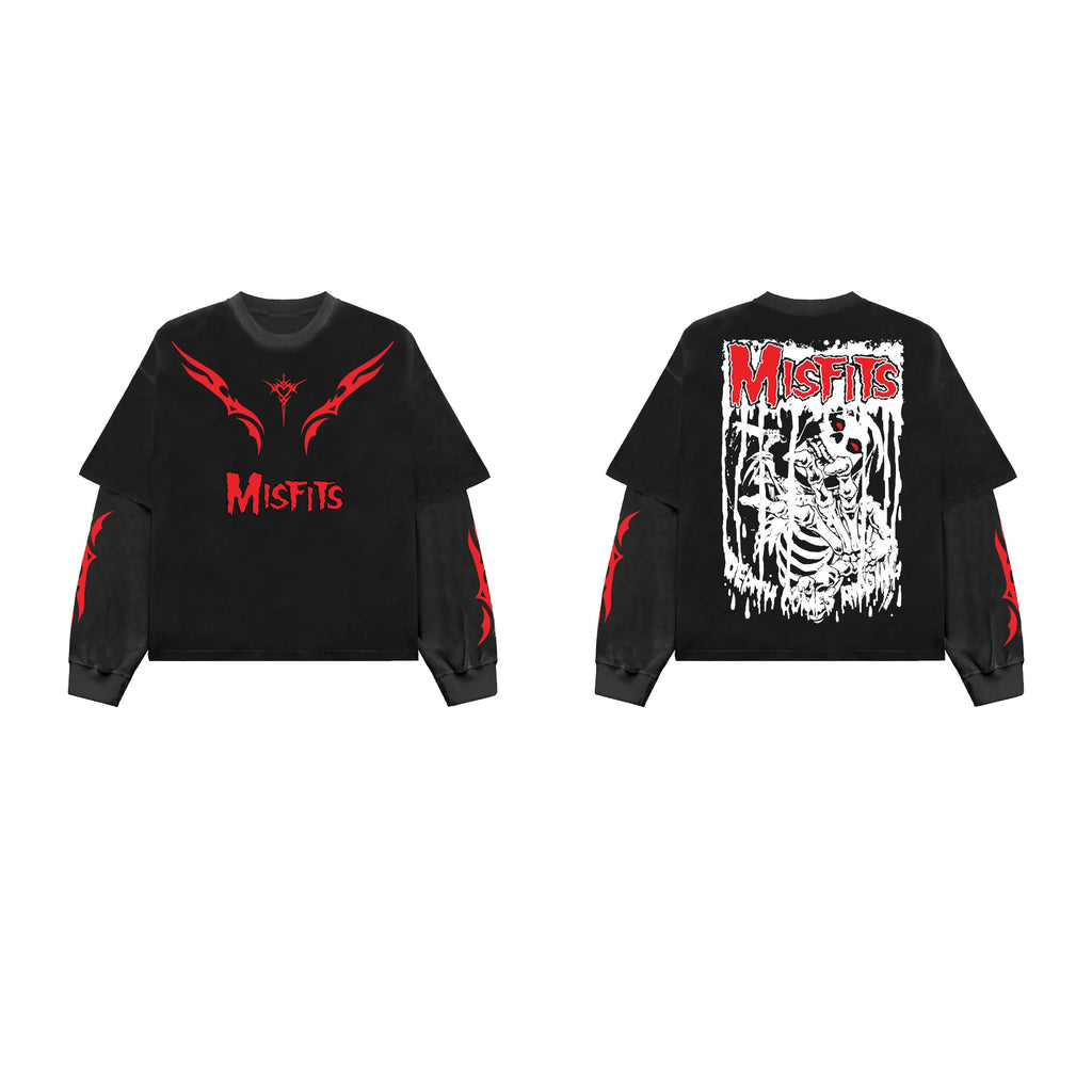 Misfits B&G LS Oversized Tee