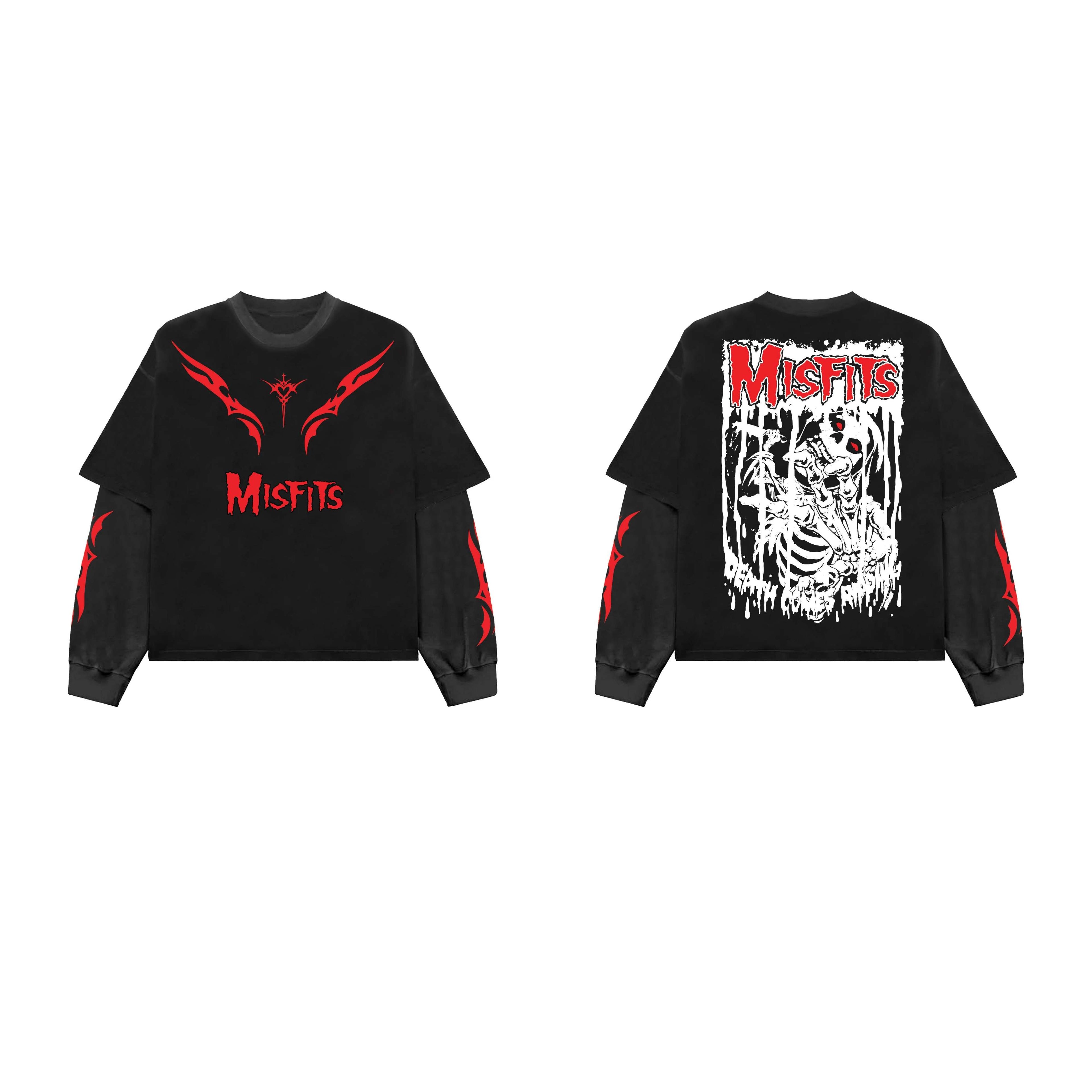 Misfits B&G LS Oversized Tee