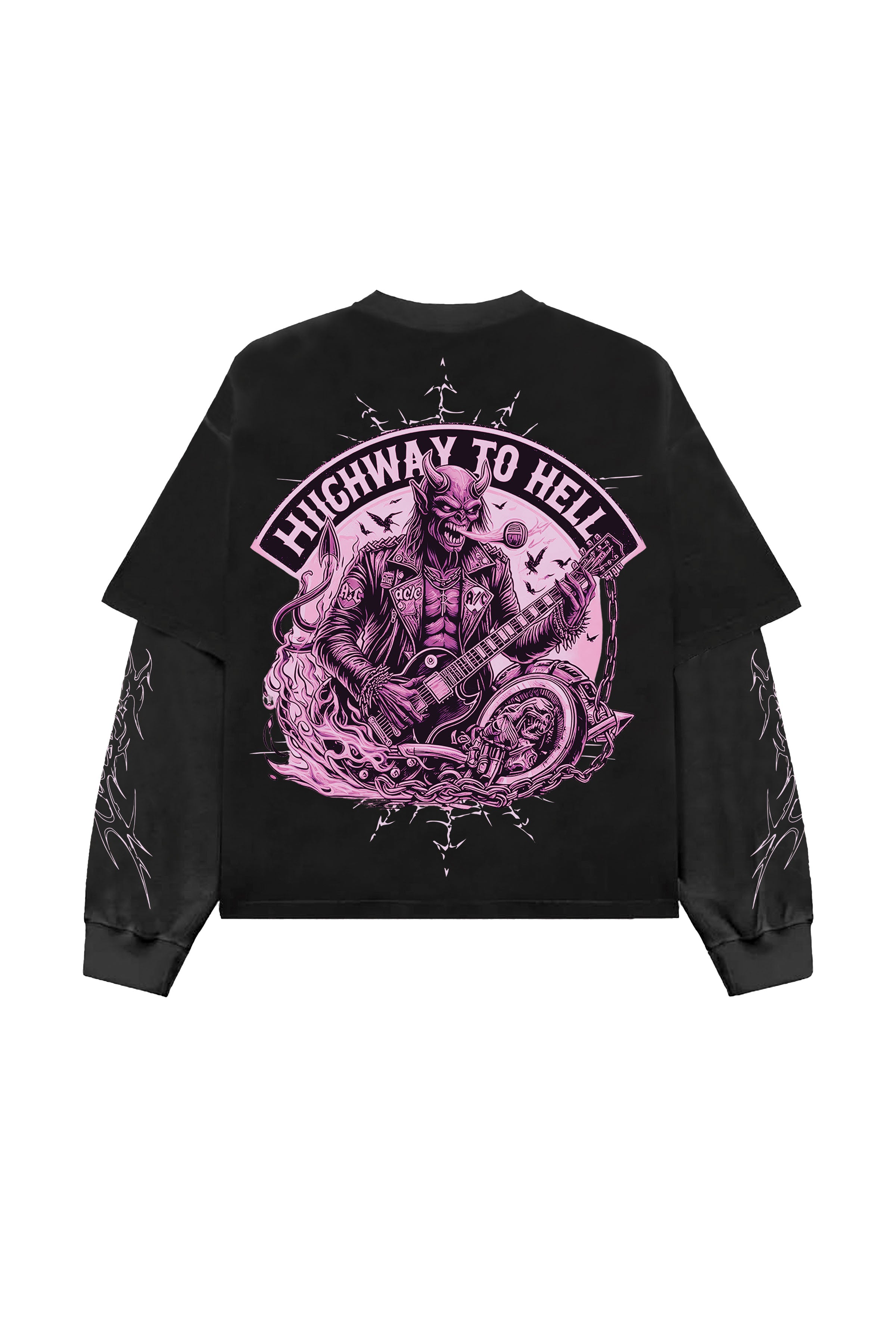 ACDC B&G LS Oversized Tee