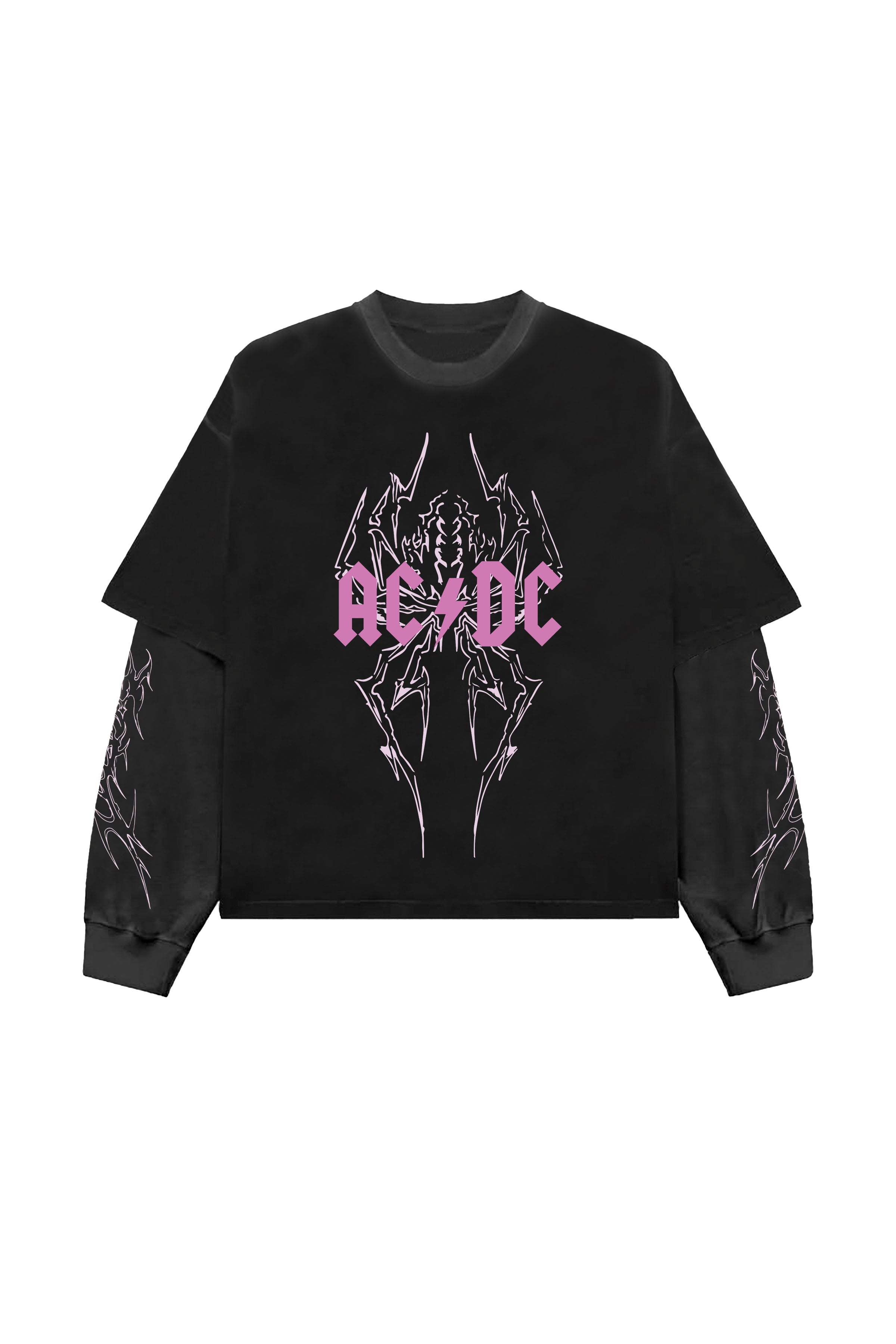 ACDC B&G LS Oversized Tee