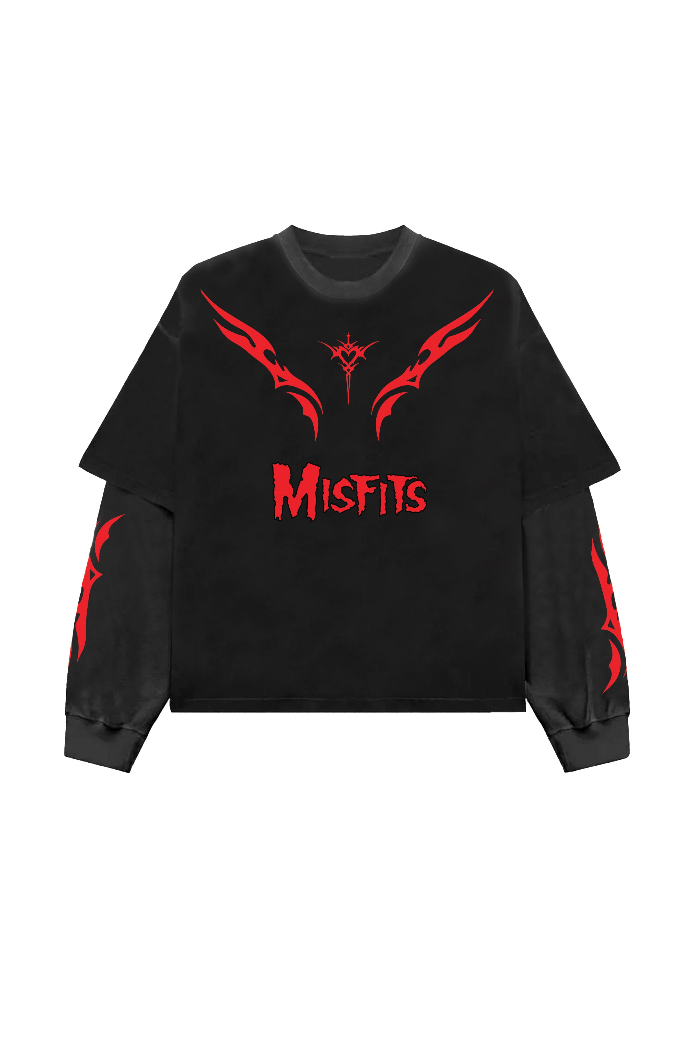 Misfits B&G LS Oversized Tee